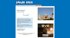 Desktop Screenshot of gokhanengin.com